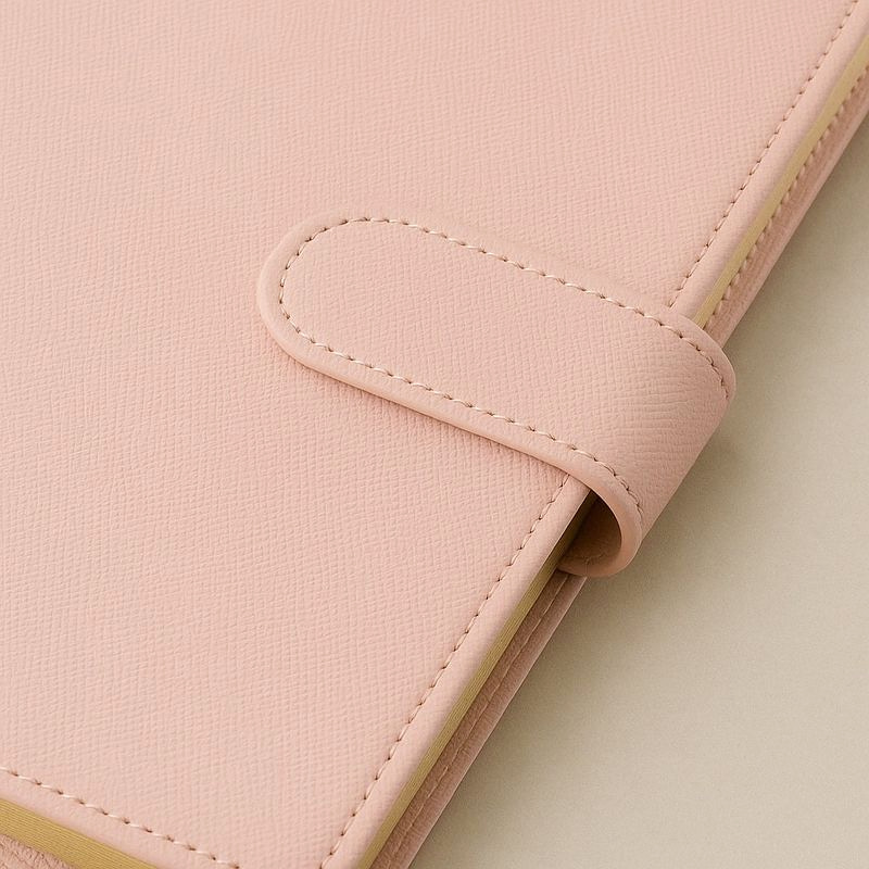 Pink cover with magnetic flap
