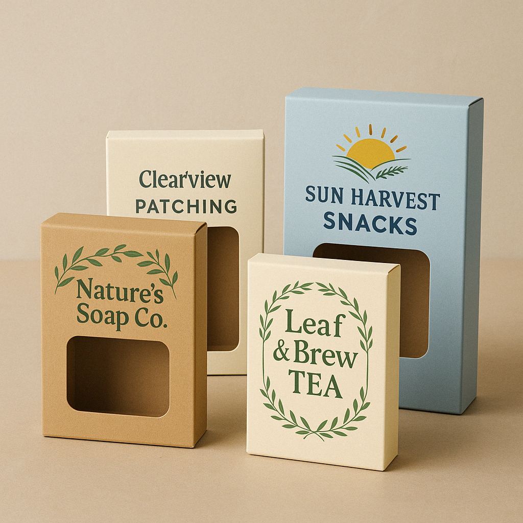 Window-patched cartons