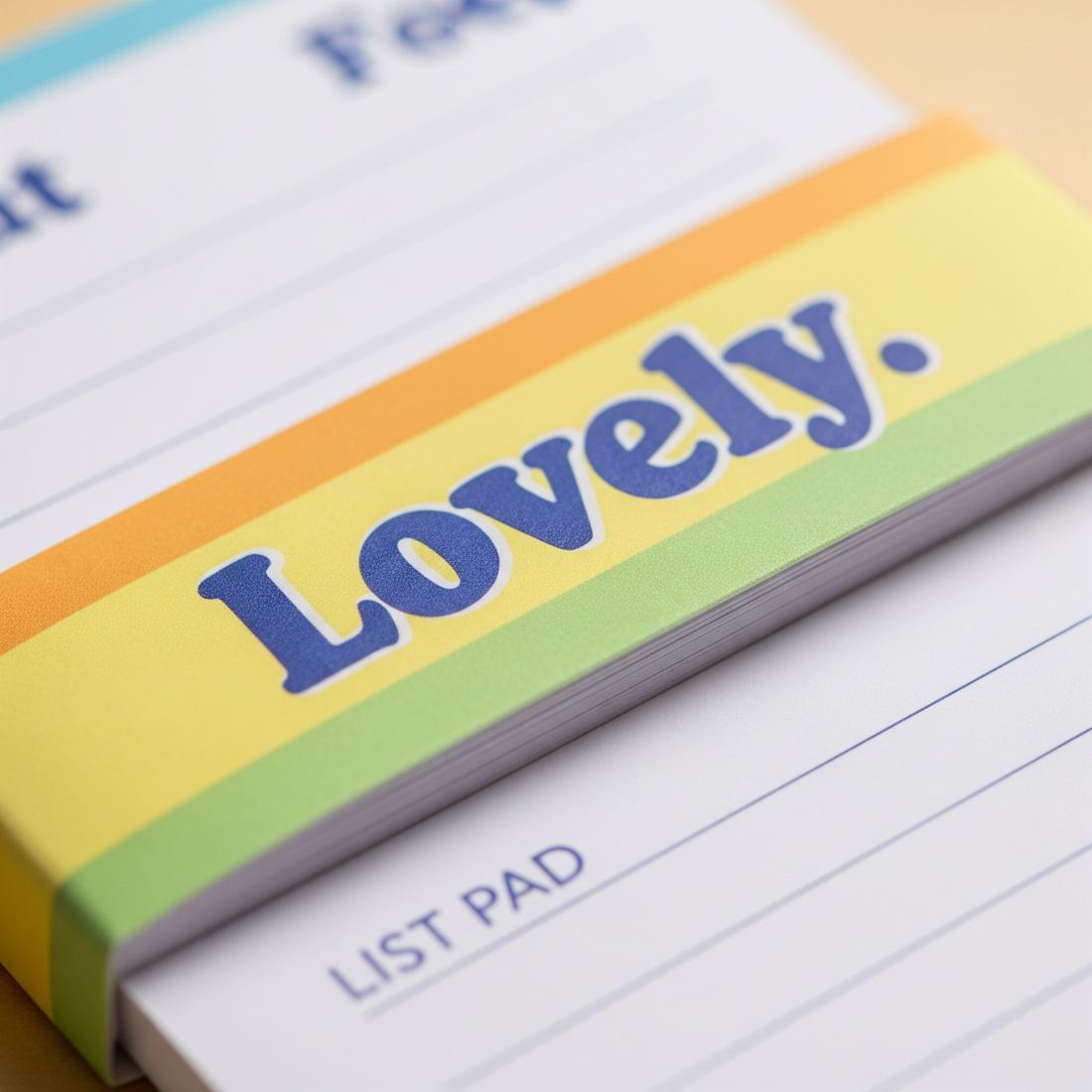 List pads