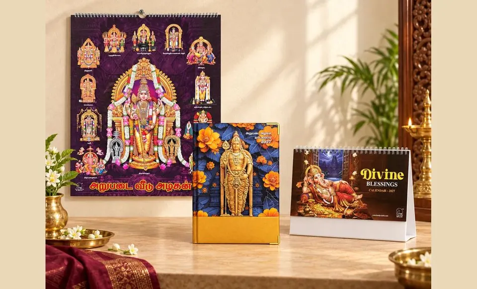 Devotional wall and desk calendars from Lovely Cards
